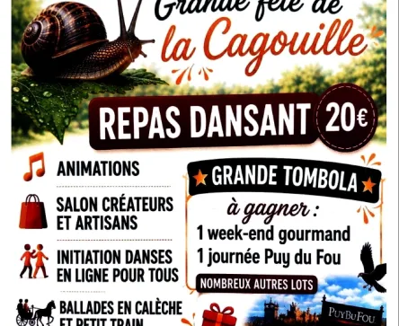 FETE DE LA CAGOUILLE - ST CLAUD - DIMANCHE 27 SEPTEMBRE
